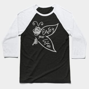 semicolon butterfly Baseball T-Shirt